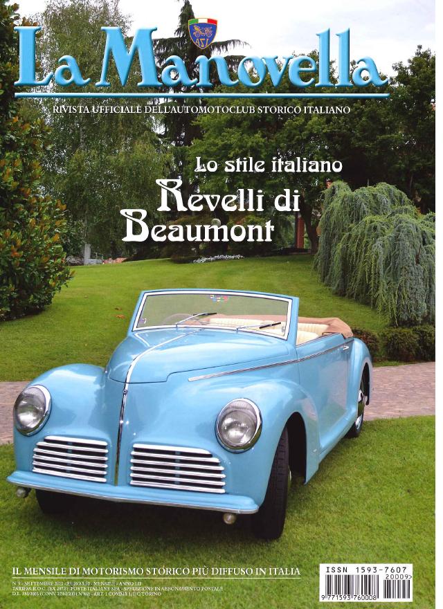 Copertina la manovella settembre 2012