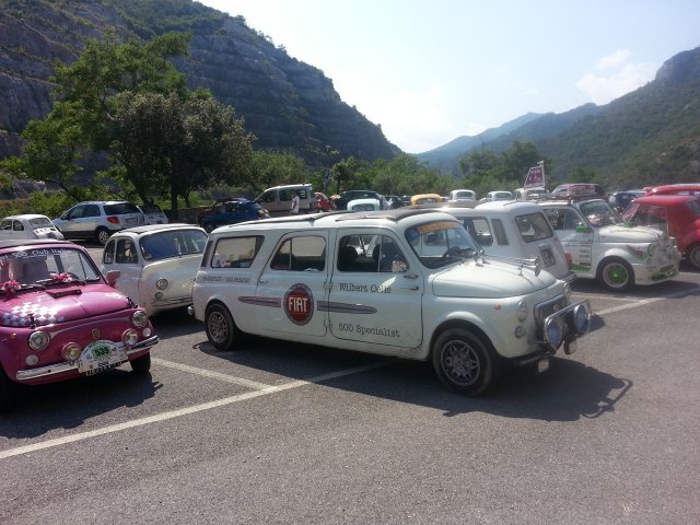 Fiat 500 Club Italia 30° meeting garlenda