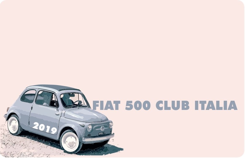 tessera 2019 - Fiat 500 Club Italia