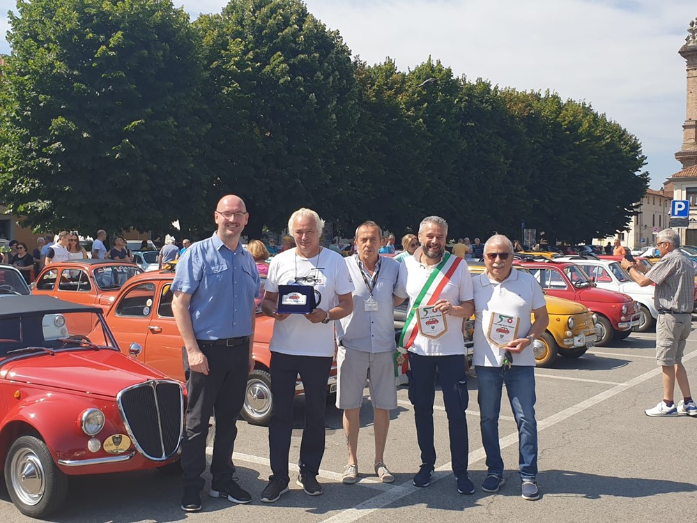 Raduno Fiat 500 Club Italia a Carmagnola