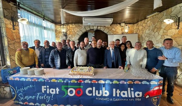 Riunione dei fiduciari siciliani del Fiat 500 Club Italia