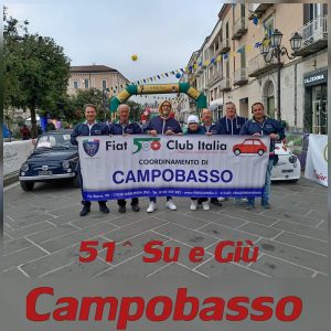 Le 500 alla "Su e giù" di Campobasso