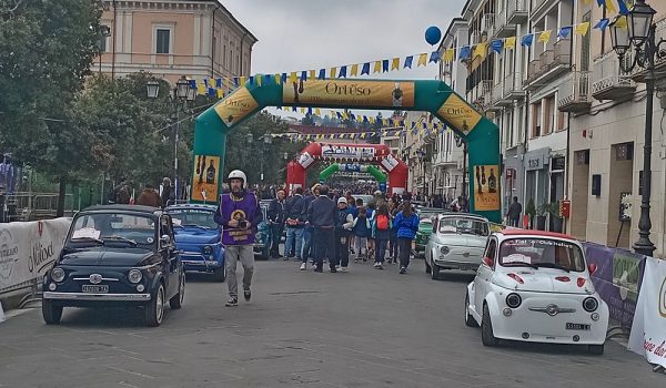 Le 500 alla "Su e giù" di Campobasso