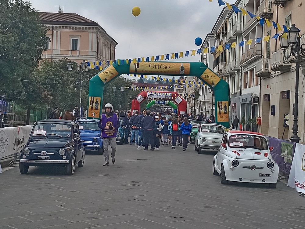 Le 500 alla "Su e giù" di Campobasso