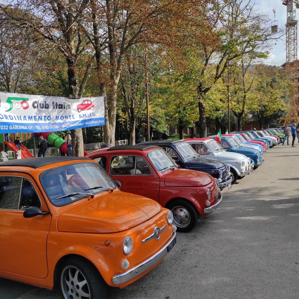 Le 500 alla Festa della Castagna