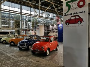 Il Fiat 500 Club Italia ad Auto Moto d'Epoca 2024