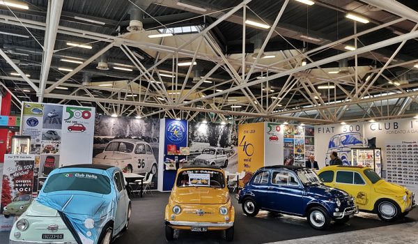 Il Fiat 500 Club Italia ad Auto Moto d'Epoca 2024