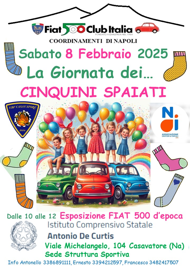 coord Napoli - Fiat 500 Club Italia