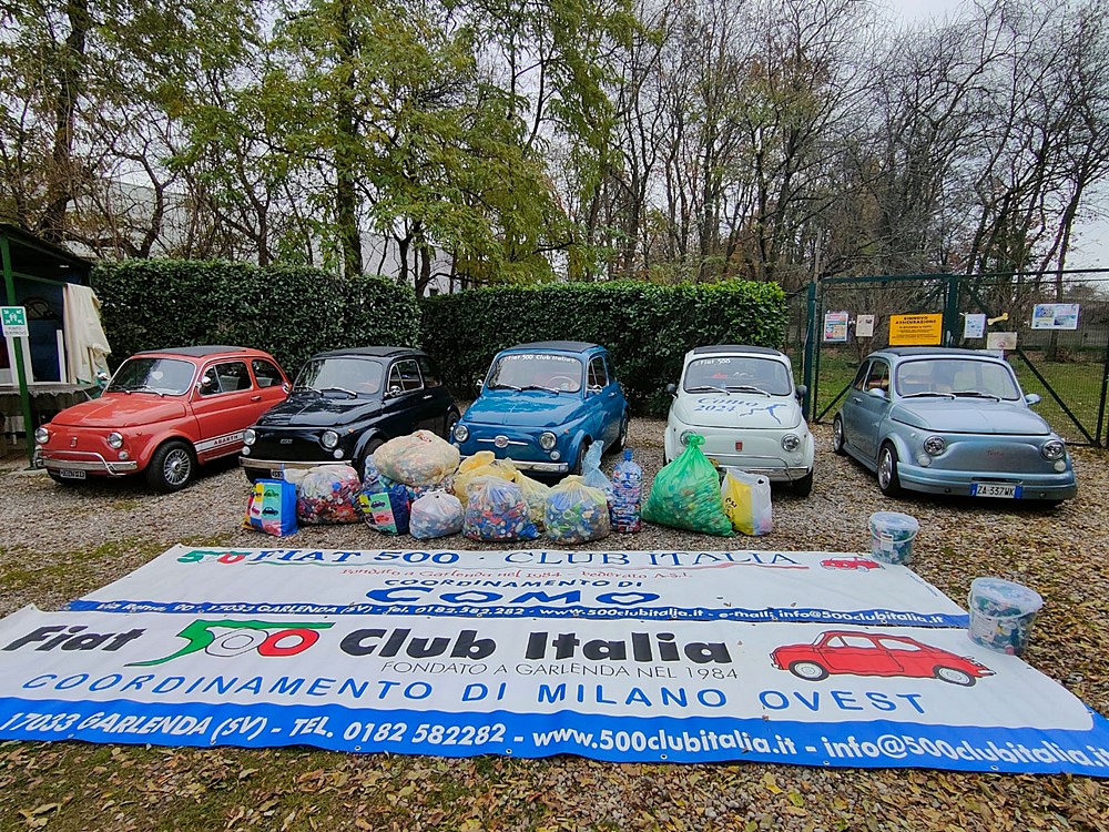 Le 500 al canile di Legnano