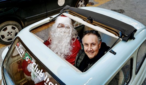 Babbo Natale in 500 a Portoferraio