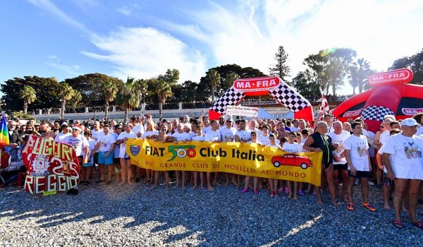 Le 500 al Tuffo di Capodanno a Reggio Calabria